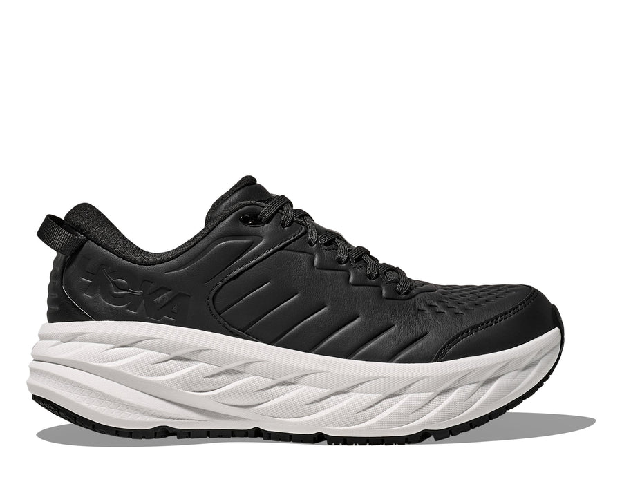 HOKA Bondi SR (Men's) - Carbon Black / White - view 1