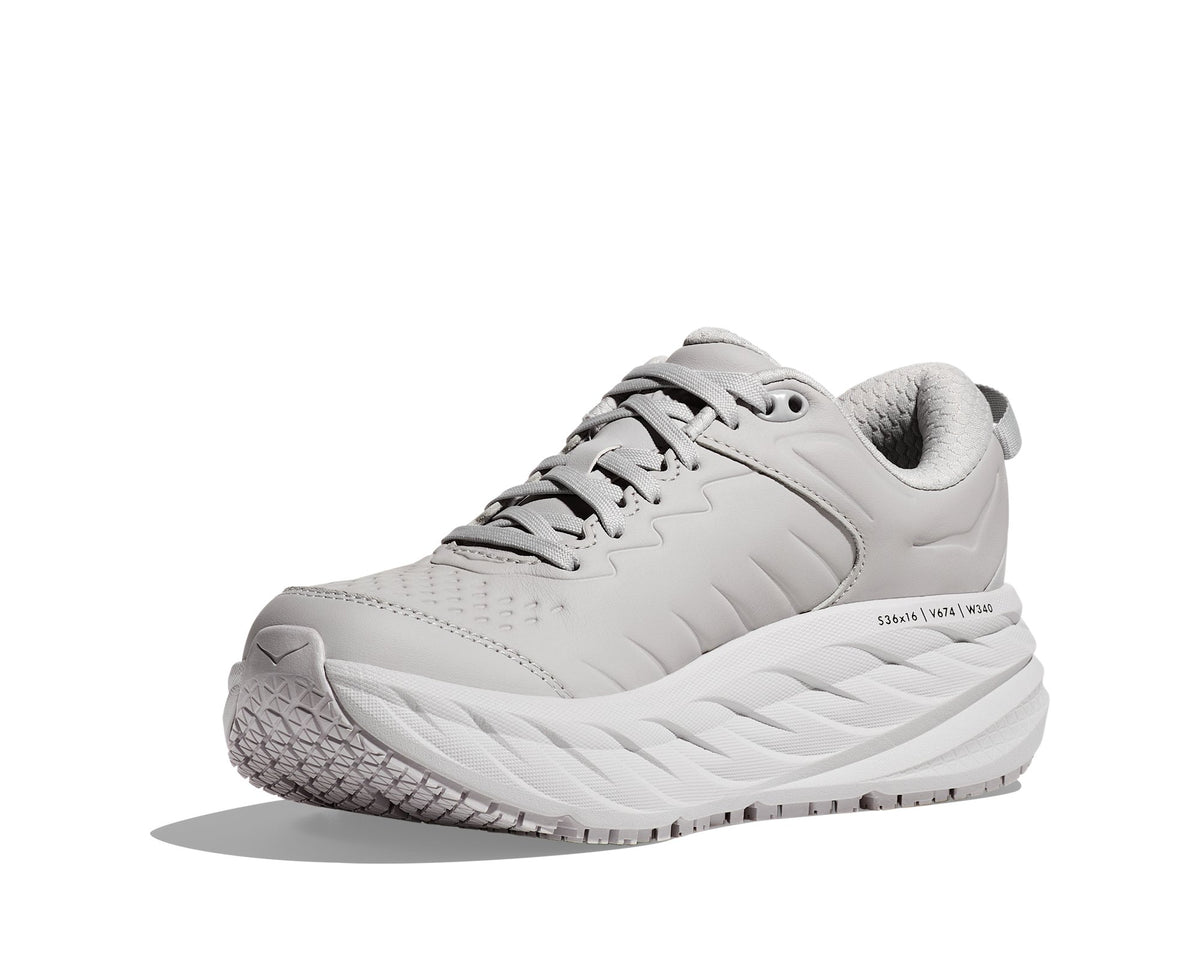 HOKA Bondi SR (Women's) - Harbor Mist / Lunar Rock - view 3