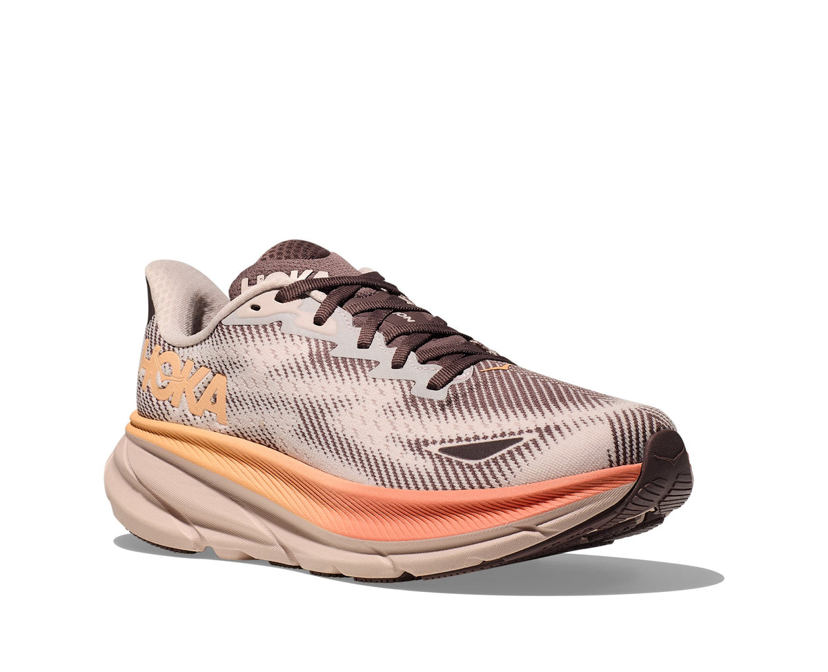 HOKA Clifton 9 GTX (Women's) - Cosmic Pearl / Smoky Quartz - view 6
