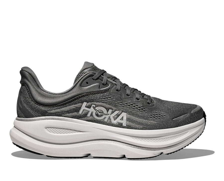 HOKA Bondi 9 (Men's) - Asteroid / Silver - view 1