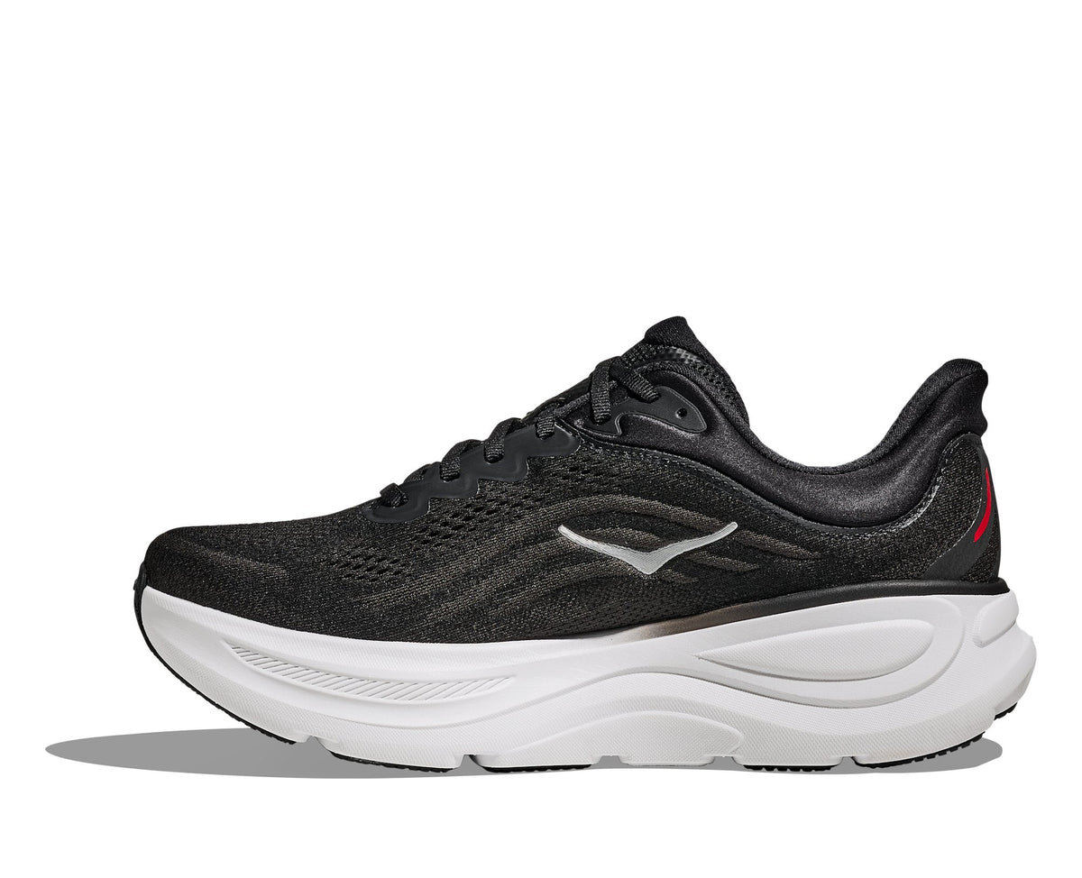 HOKA Bondi 9 (Men's) - Black / Vermillion - view 8