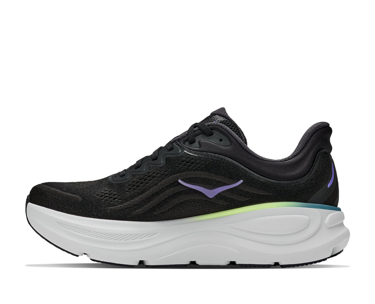 HOKA Bondi 9 (Men's) - Black / Neon Yuzu - view 8