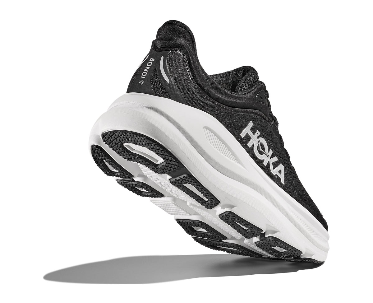 HOKA Bondi 9 (Men's) - Black / White - view 4
