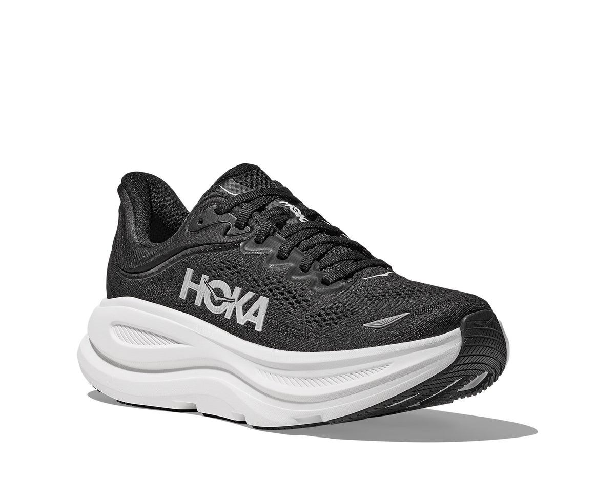 HOKA Bondi 9 (Men's) - Black / White - view 6