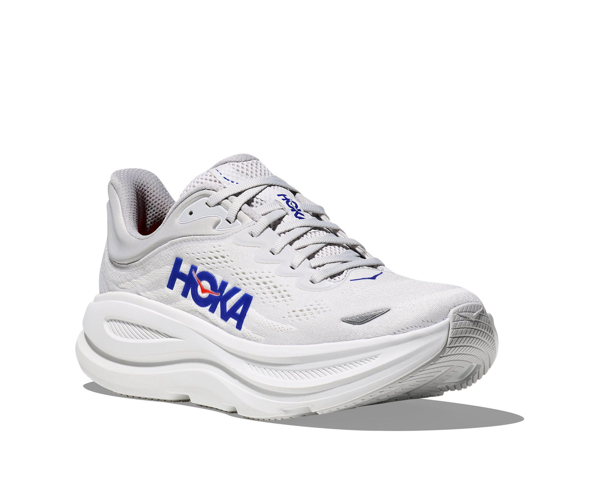 HOKA Bondi 9 (Men's) - Cosmic Grey / Ultramarine - view 6