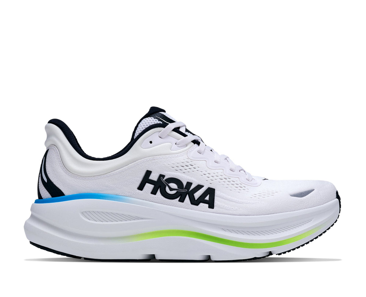 HOKA Bondi 9 (Men's) - Frost / Black - view 1