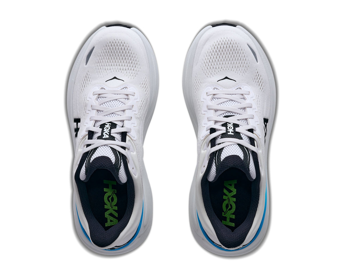 HOKA Bondi 9 (Men's) - Frost / Black - view 2