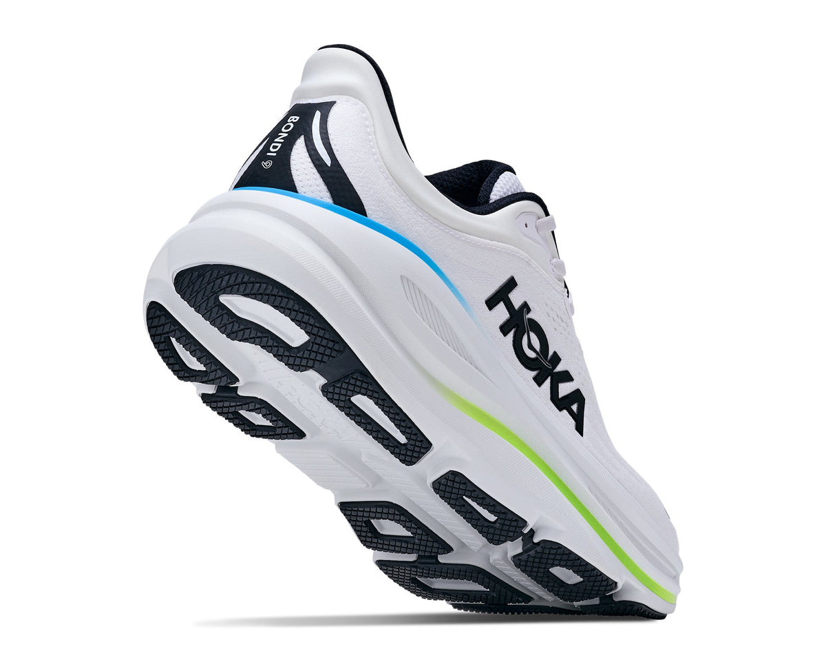 HOKA Bondi 9 (Men's) - Frost / Black - view 4