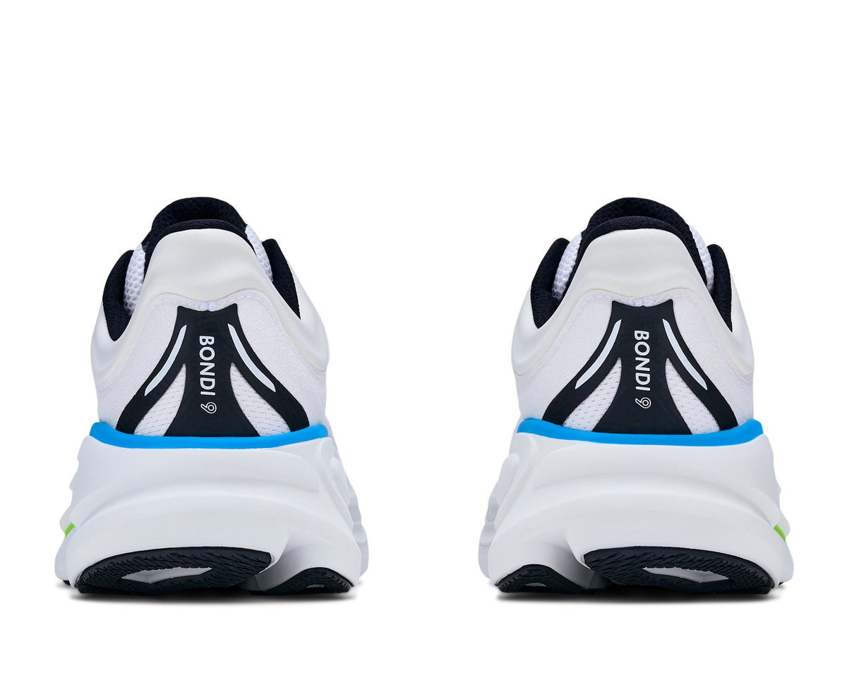 HOKA Bondi 9 (Men's) - Frost / Black - view 5