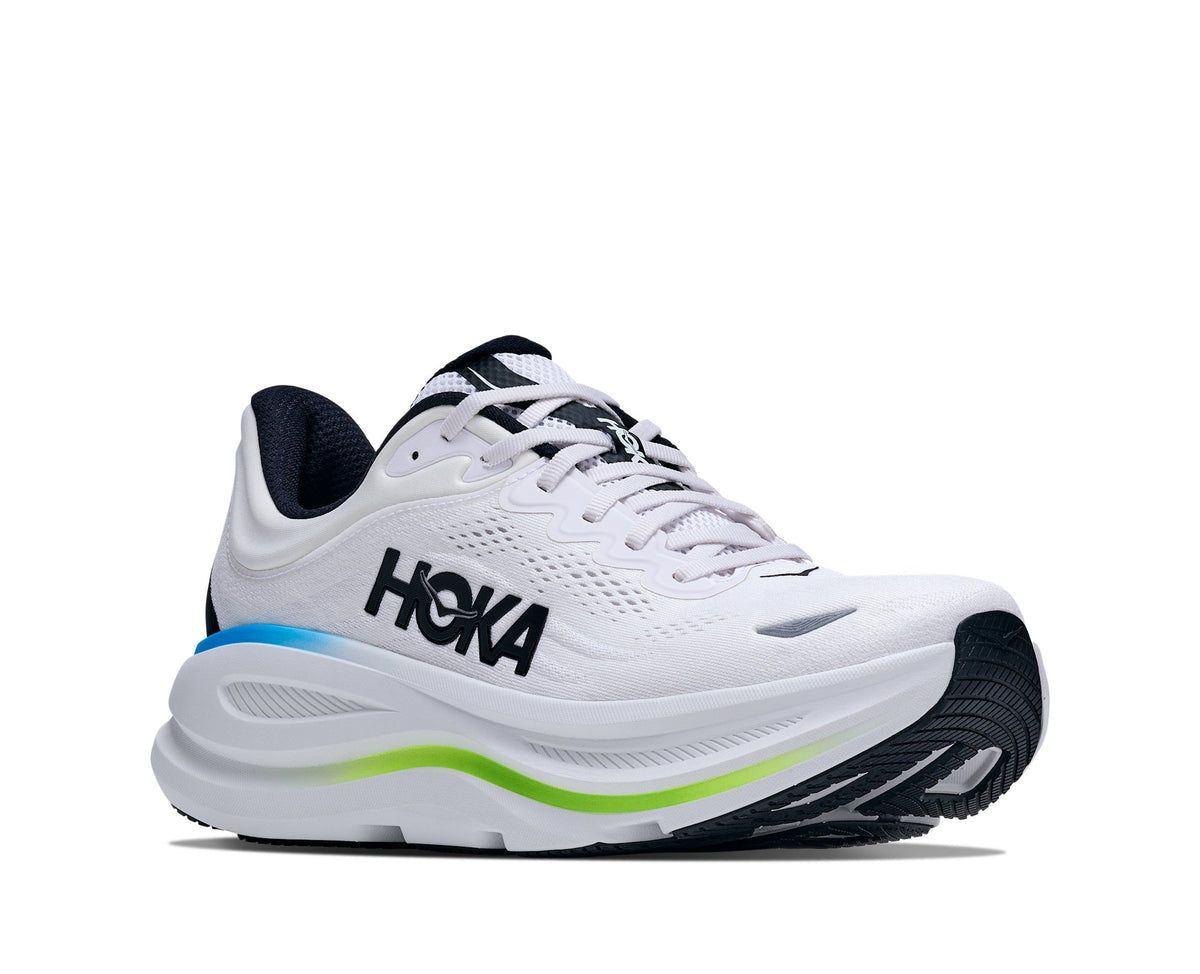 HOKA Bondi 9 (Men's) - Frost / Black - view 6