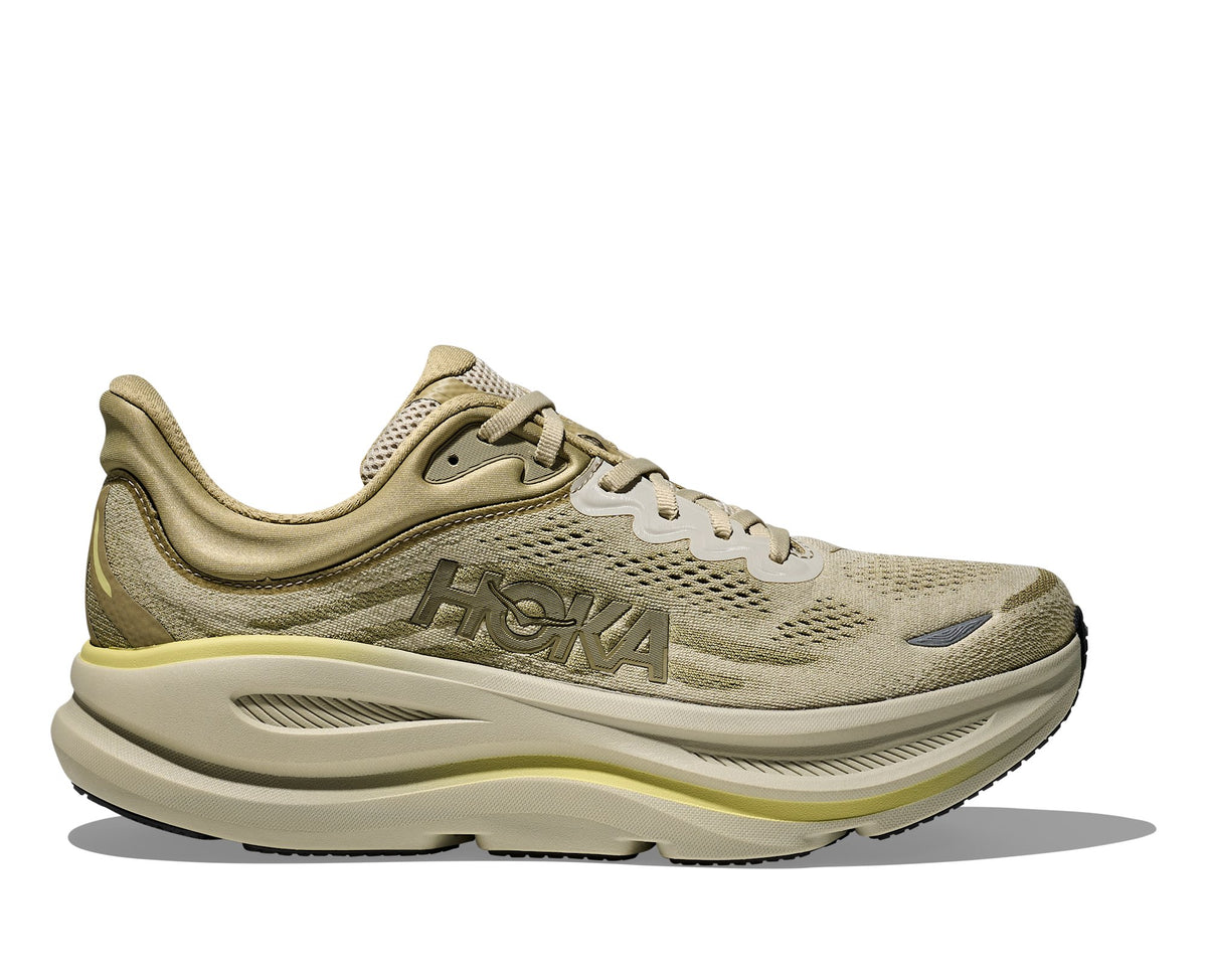 HOKA Bondi 9 (Men's) - Grassland / Oyster Mushroom - view 1