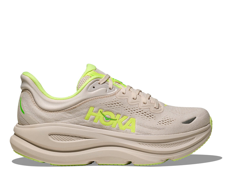 HOKA Bondi 9 (Men's) - Grout / Neon Yuzu - view 1