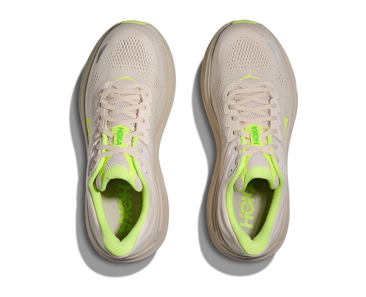 HOKA Bondi 9 (Men's) - Grout / Neon Yuzu - view 2