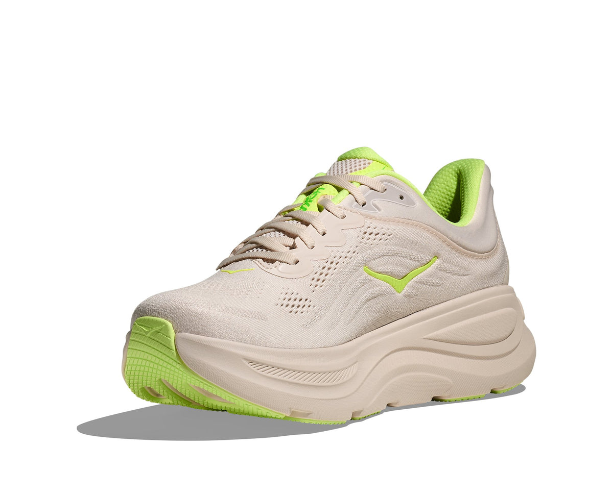 HOKA Bondi 9 (Men's) - Grout / Neon Yuzu - view 3