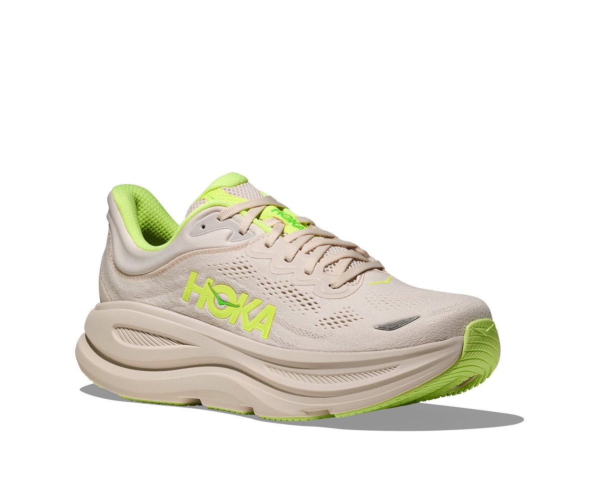 HOKA Bondi 9 (Men's) - Grout / Neon Yuzu - view 6