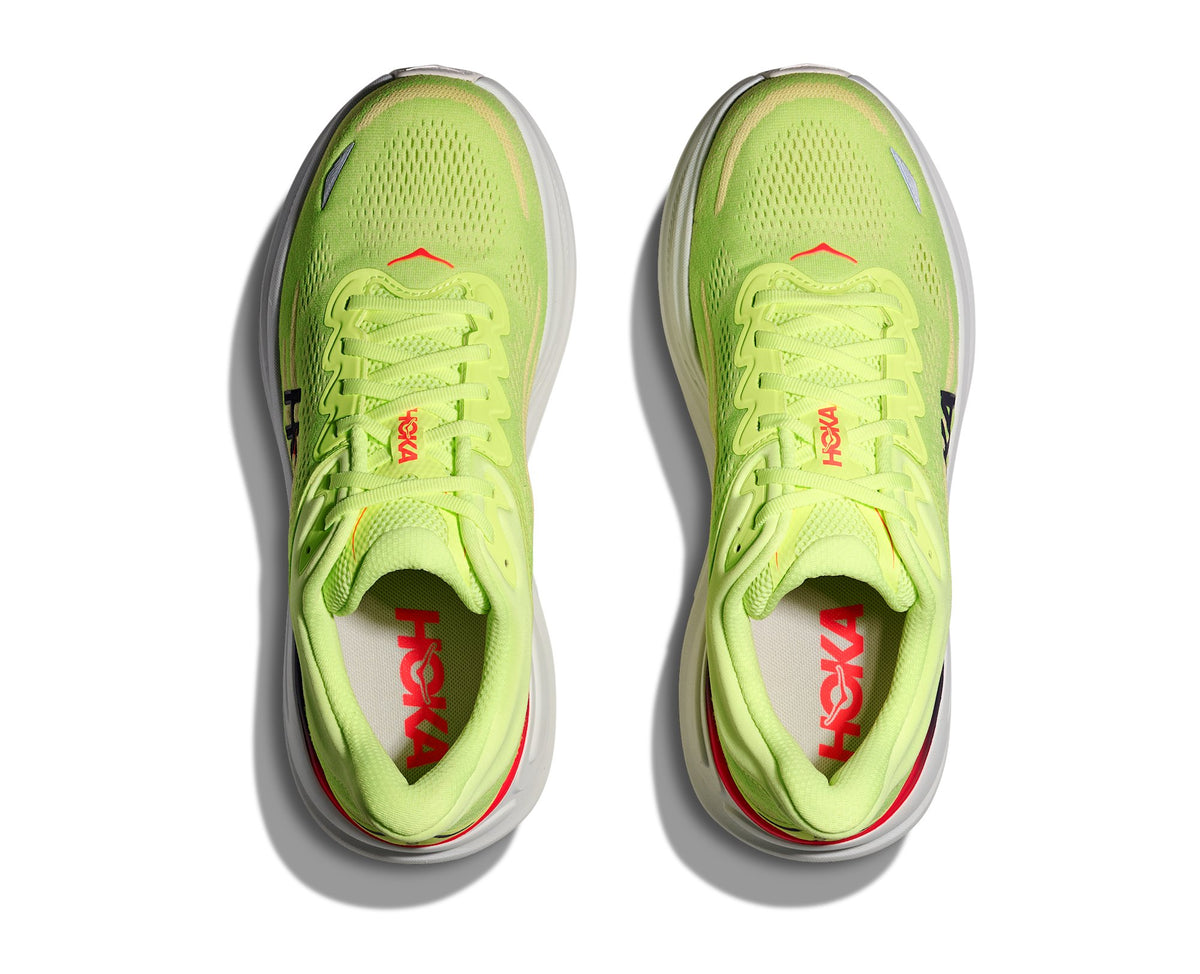 HOKA Bondi 9 (Men's) - Neon Yuzu / Sunlight - view 2