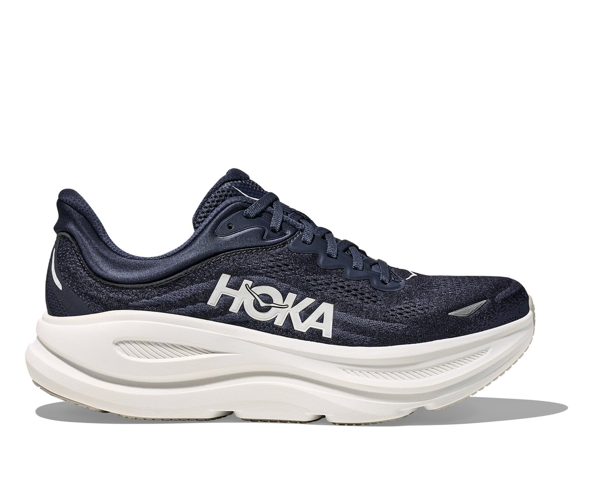 HOKA Bondi 9 (Men's) - Varsity Navy / White - view 1