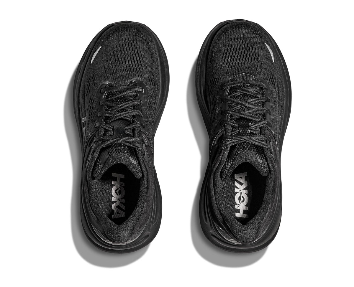 HOKA Bondi 9 (Women's) - Black / Black - view 2