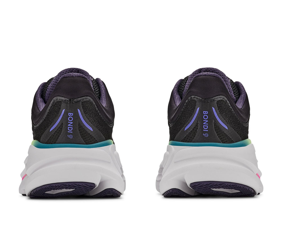 HOKA Bondi 9 (Women's) - Black / Neon Dragonfruit - view 5