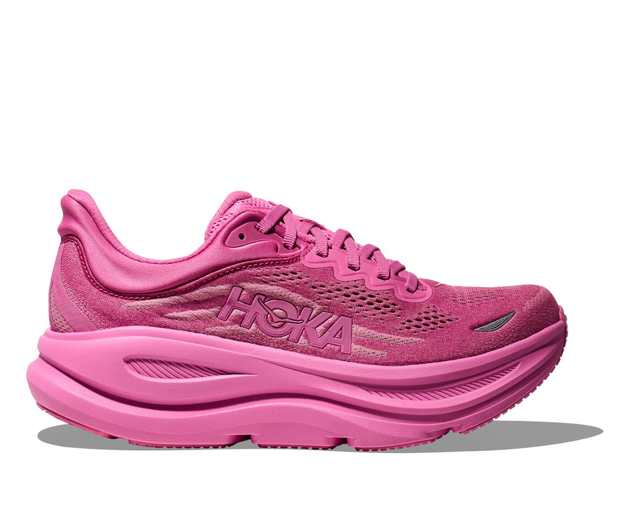 HOKA Bondi 9 (Women's) - Crabapple / Crabapple - view 1