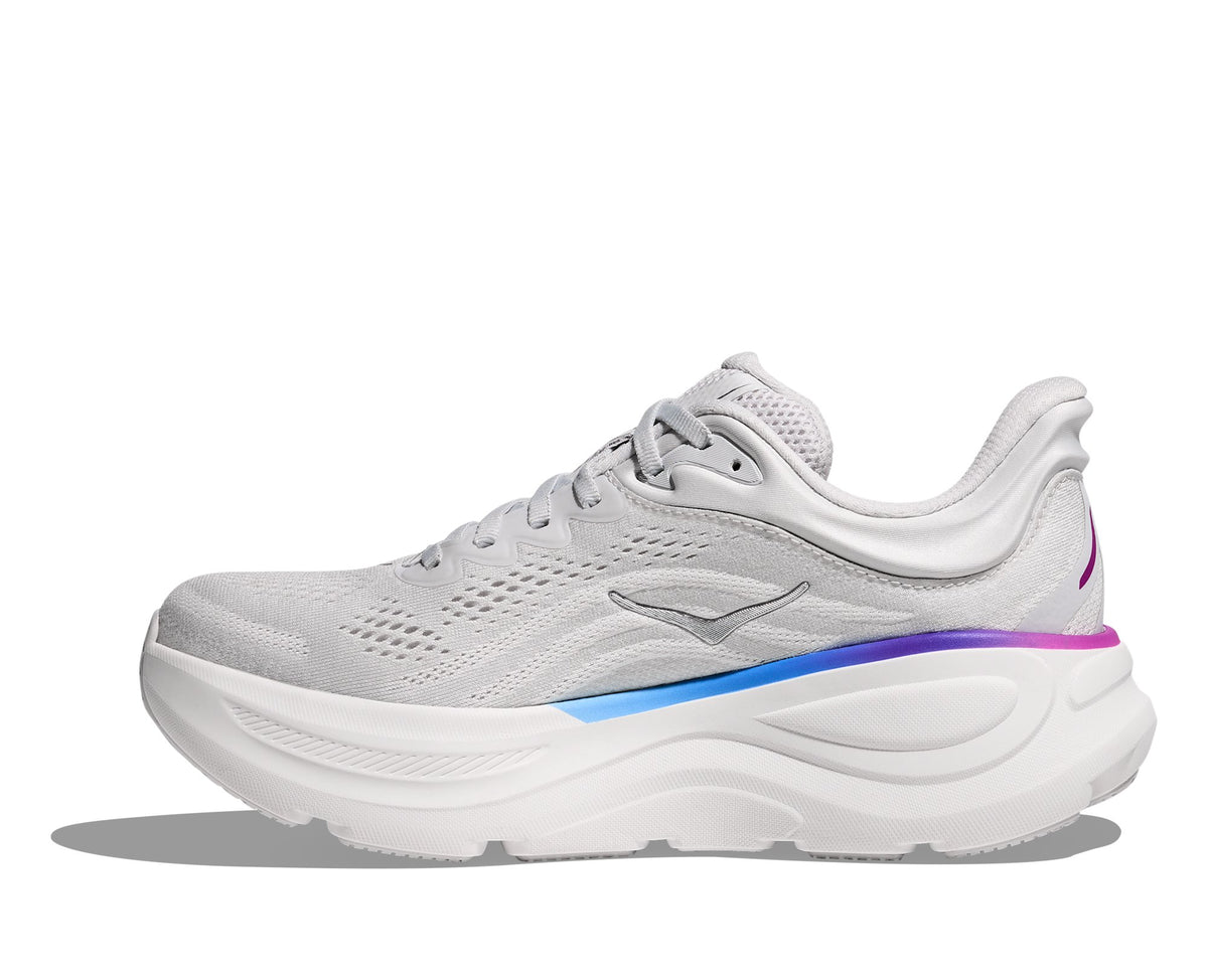 HOKA Bondi 9 (Women's) - Cosmic Grey / White - view 8