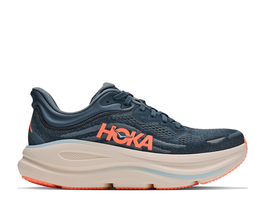 HOKA Bondi 9 (Women's) - Faded Navy / Slate Blue - view 1