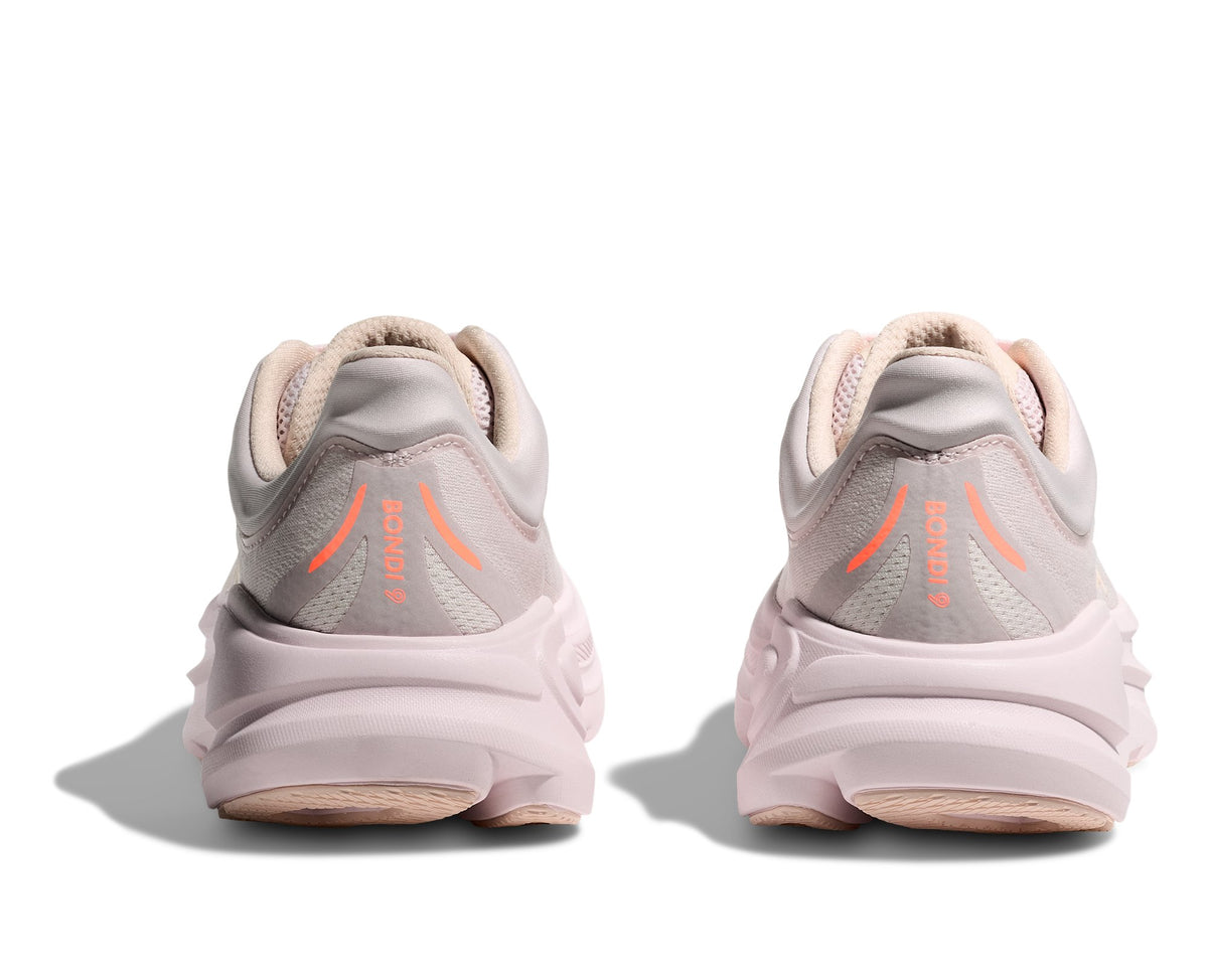 HOKA Bondi 9 (Women's) - Lilac Cream / Tangerine Glow - view 5