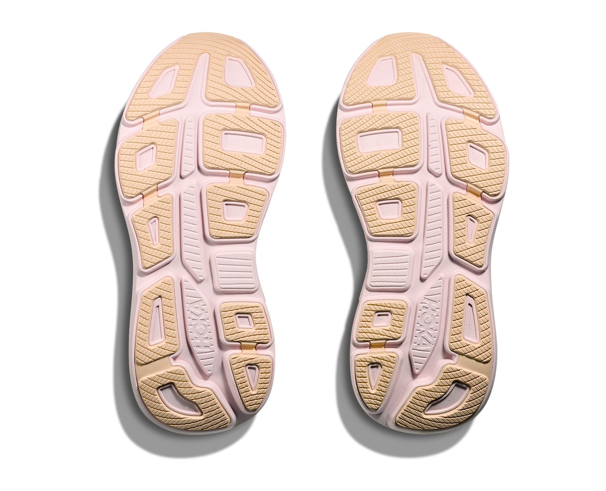 HOKA Bondi 9 (Women's) - Lilac Cream / Tangerine Glow - view 7