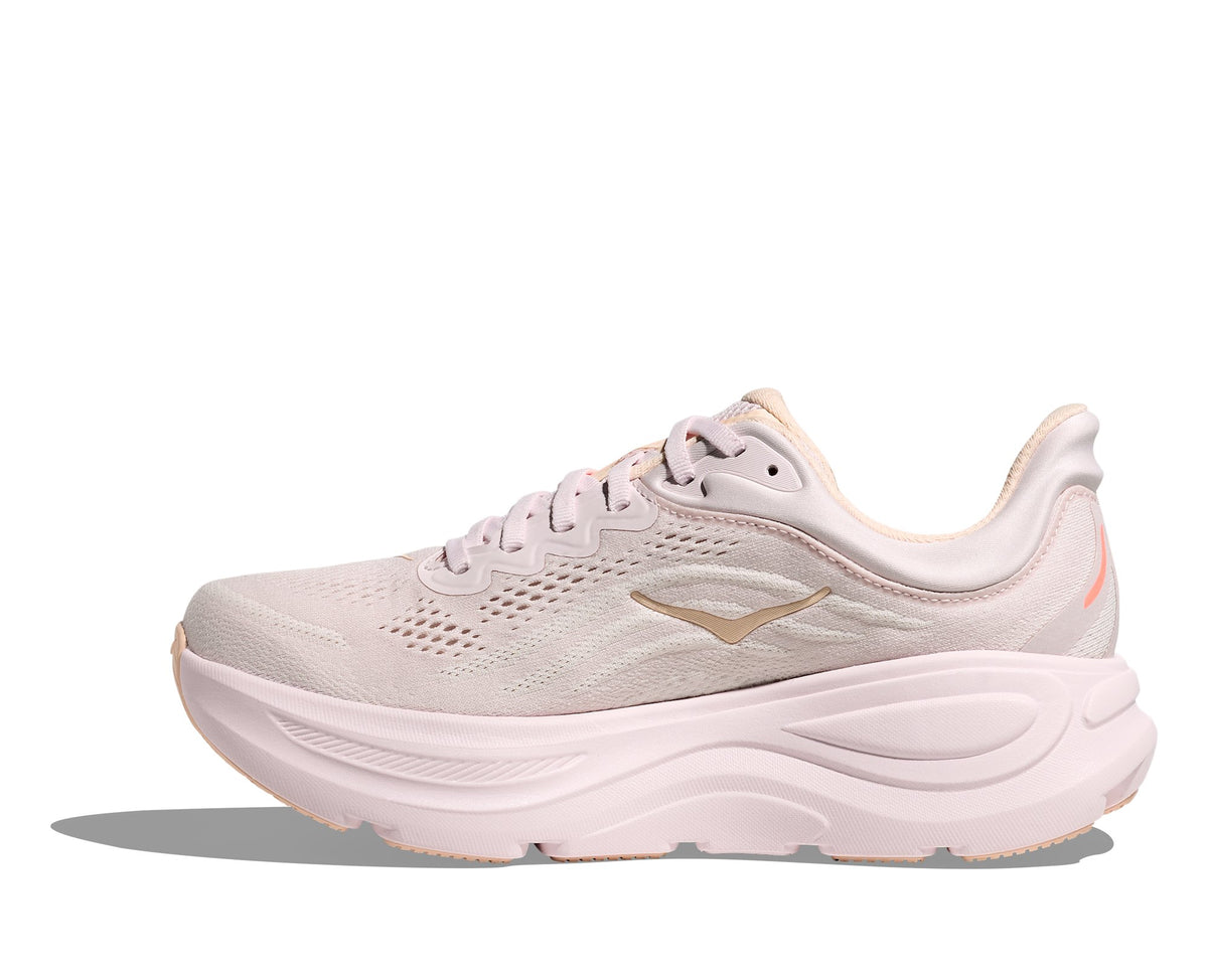 HOKA Bondi 9 (Women's) - Lilac Cream / Tangerine Glow - view 8