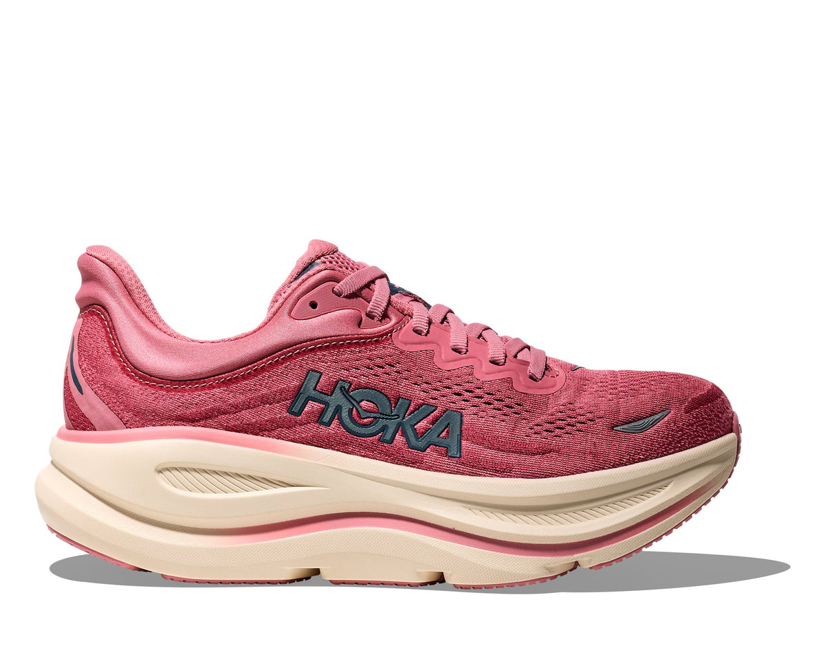 HOKA Bondi 9 (Women's) - Lingonberry / Cranberry - view 1