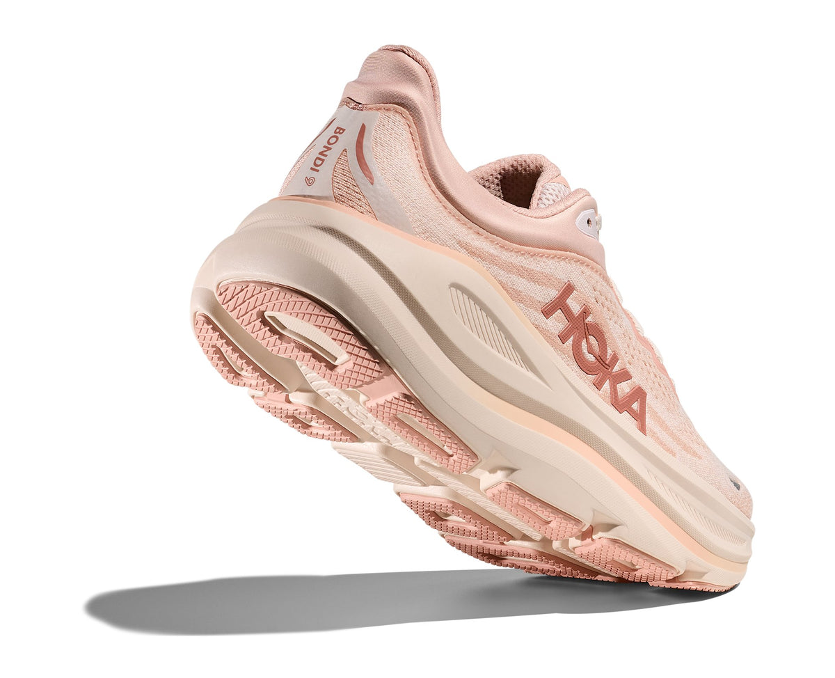 HOKA Bondi 9 (Women's) - Rose Latte / Rose Cream - view 4