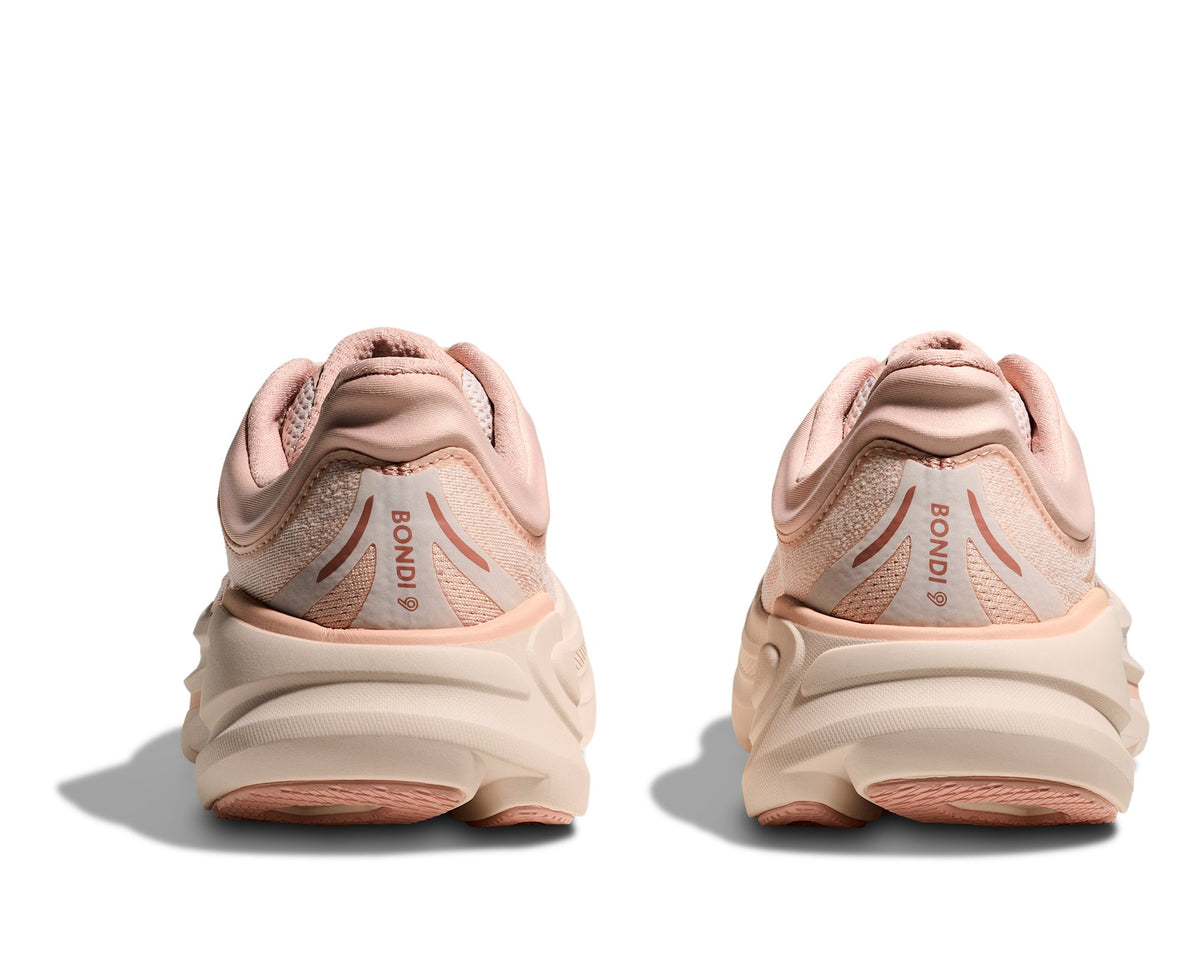 HOKA Bondi 9 (Women's) - Rose Latte / Rose Cream - view 5