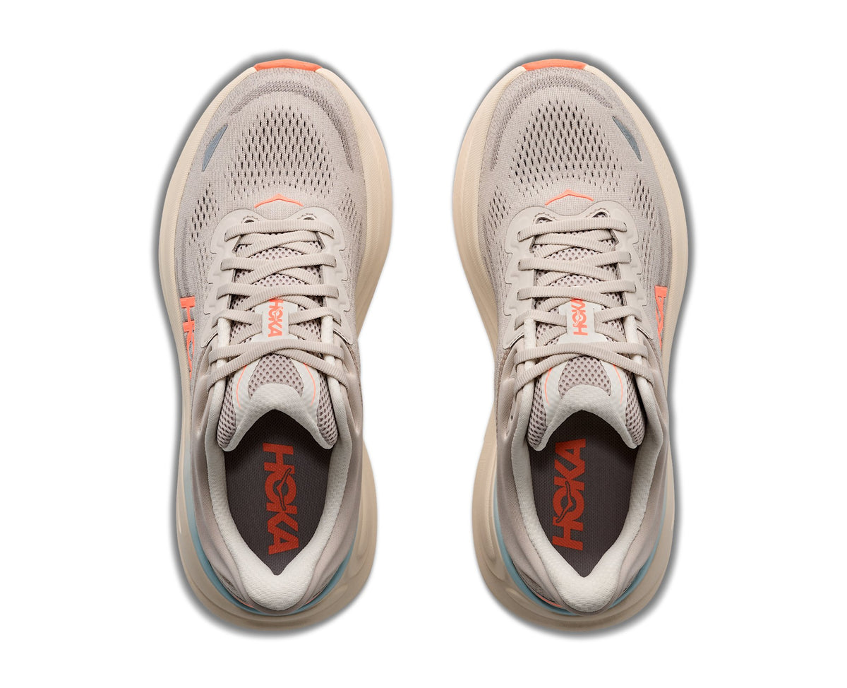 HOKA Bondi 9 (Women's) - River Rock Grey / Mineral Ore - view 2