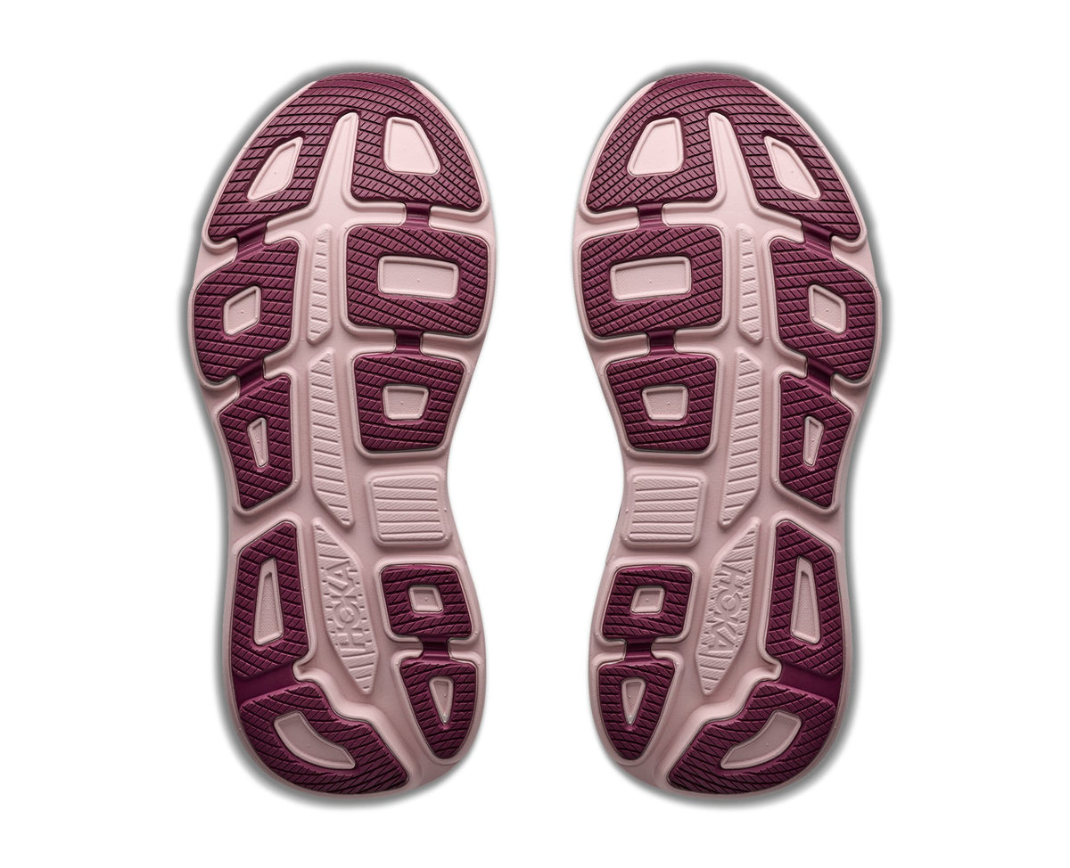 HOKA Bondi 9 (Women's) - White / Pink Opal - view 7