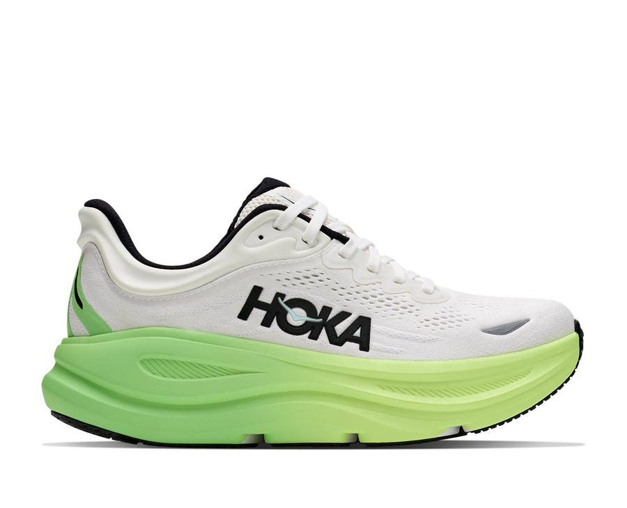 HOKA Bondi 9 (Women's) - White / Tart Apple - view 1