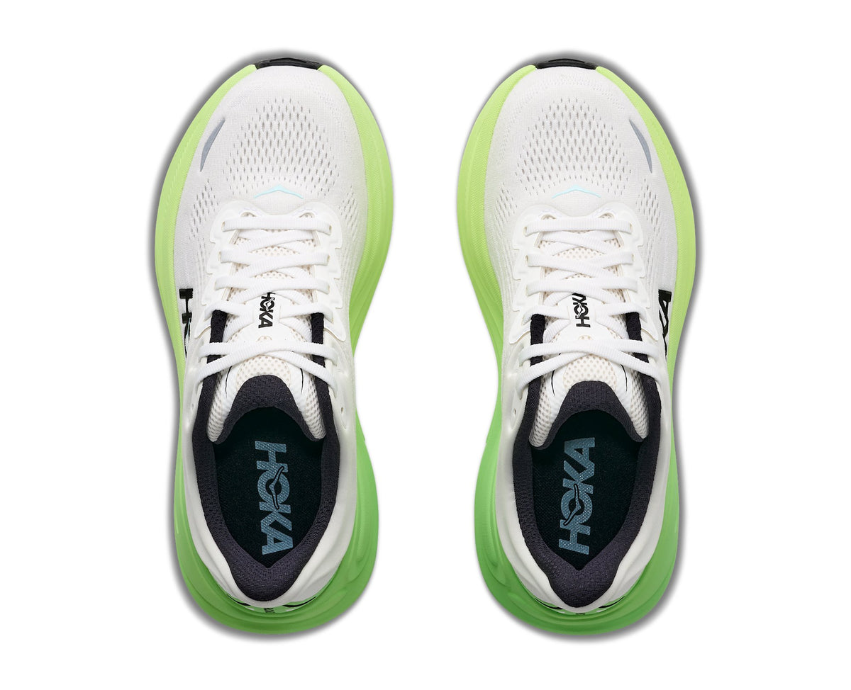 HOKA Bondi 9 (Women's) - White / Tart Apple - view 2