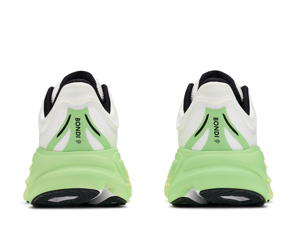 HOKA Bondi 9 (Women's) - White / Tart Apple - view 5