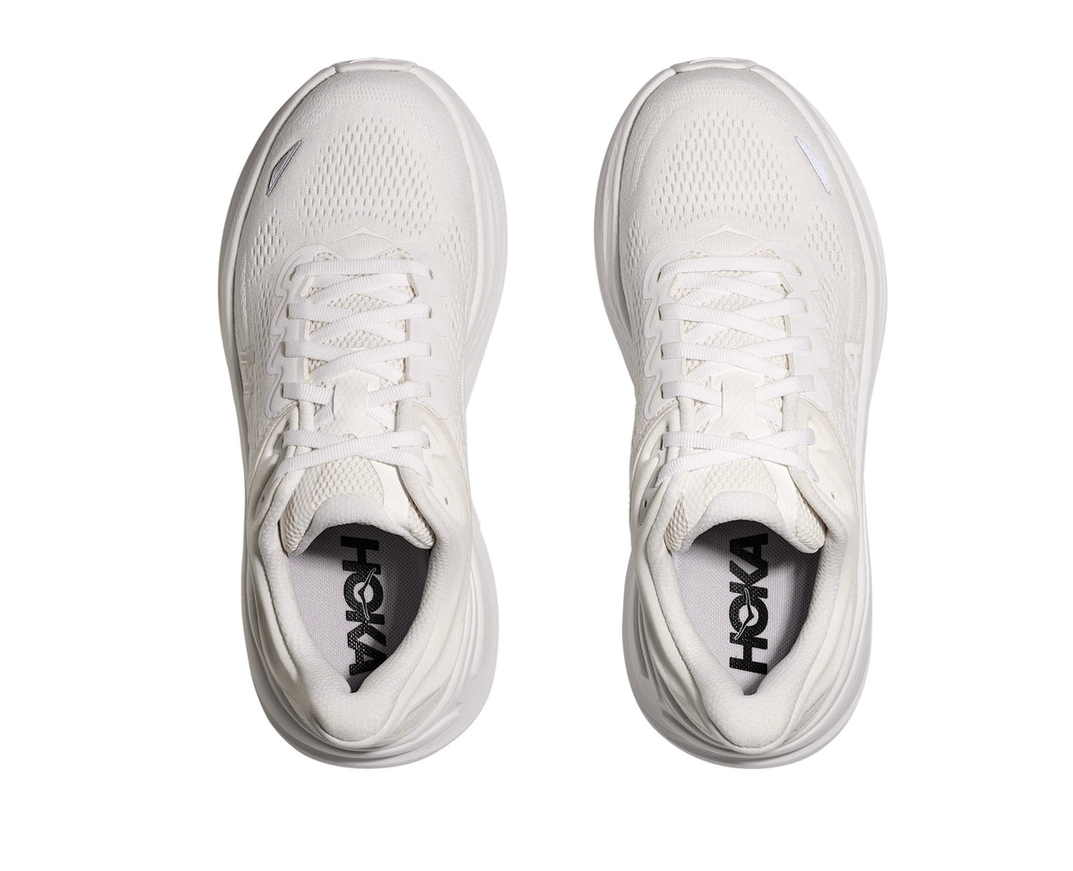 HOKA Bondi 9 (Women's) - White / White - view 2
