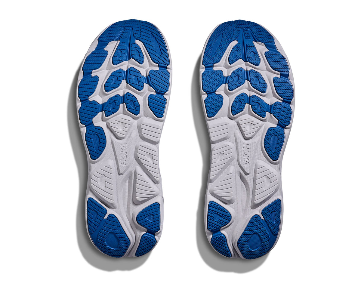HOKA Clifton 10 (Men's) - Ash Grey / Neon Green - view 7