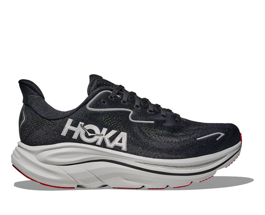 HOKA Clifton 10 (Men's) - Black / Silver - view 1