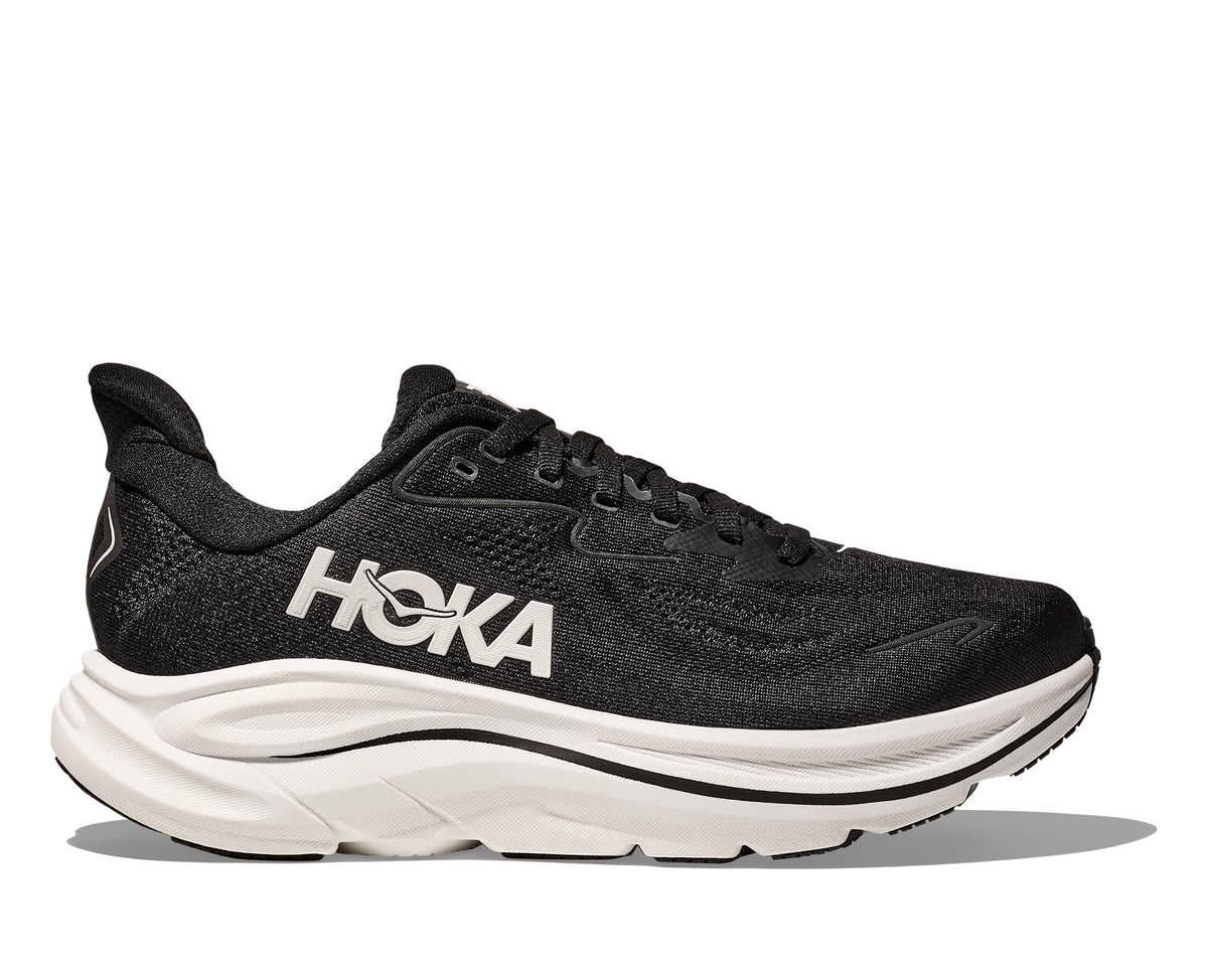 HOKA Clifton 10 (Men's) - Black / White - view 1