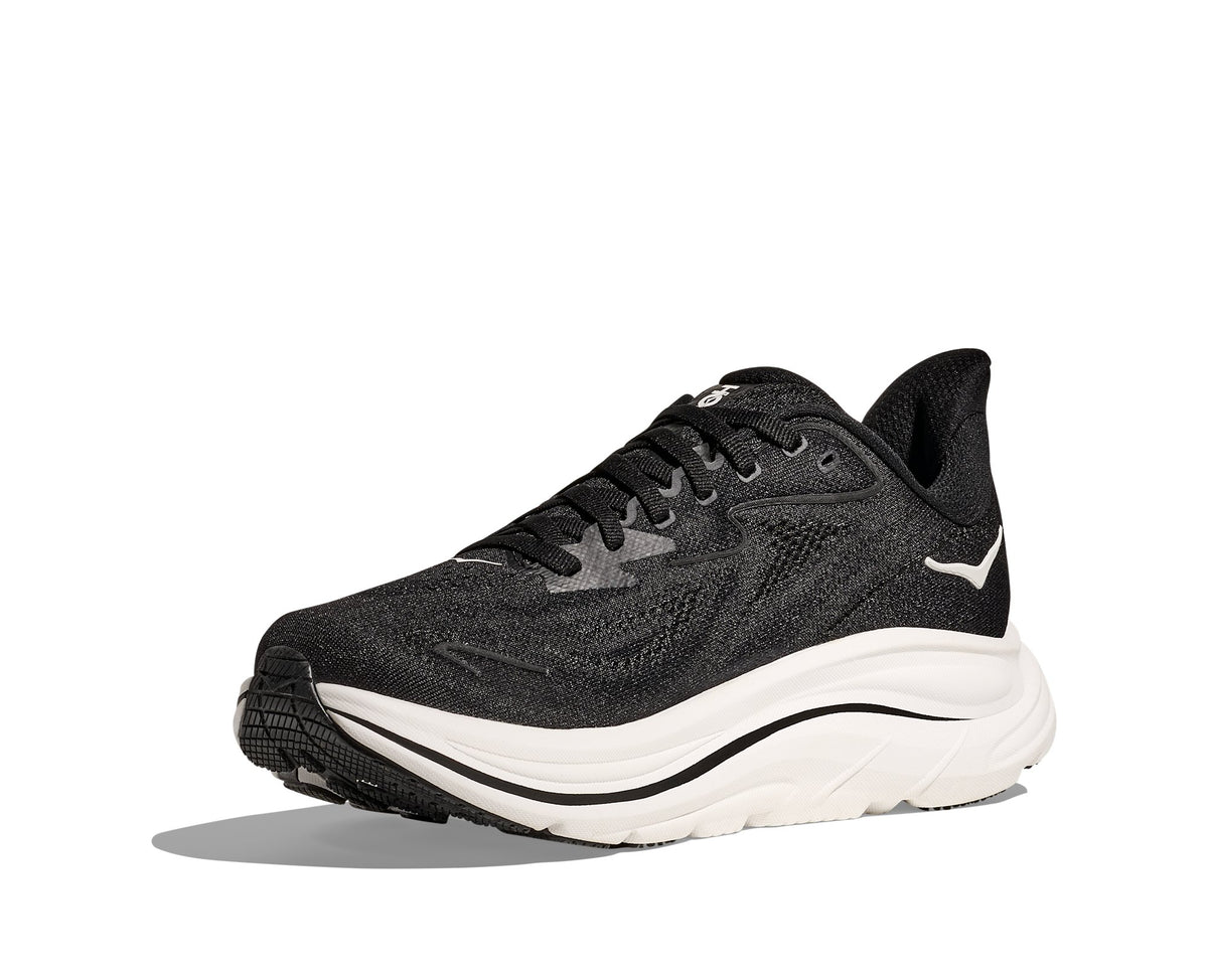 HOKA Clifton 10 (Men's) - Black / White - view 3