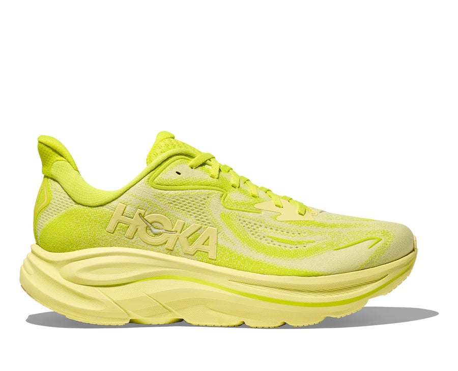 HOKA Clifton 10 (Men's) - Neon HOKA Citrus / Sunlight - view 1