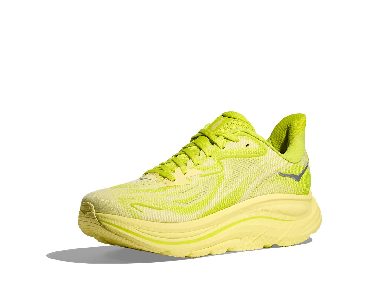 HOKA Clifton 10 (Men's) - Neon HOKA Citrus / Sunlight - view 3