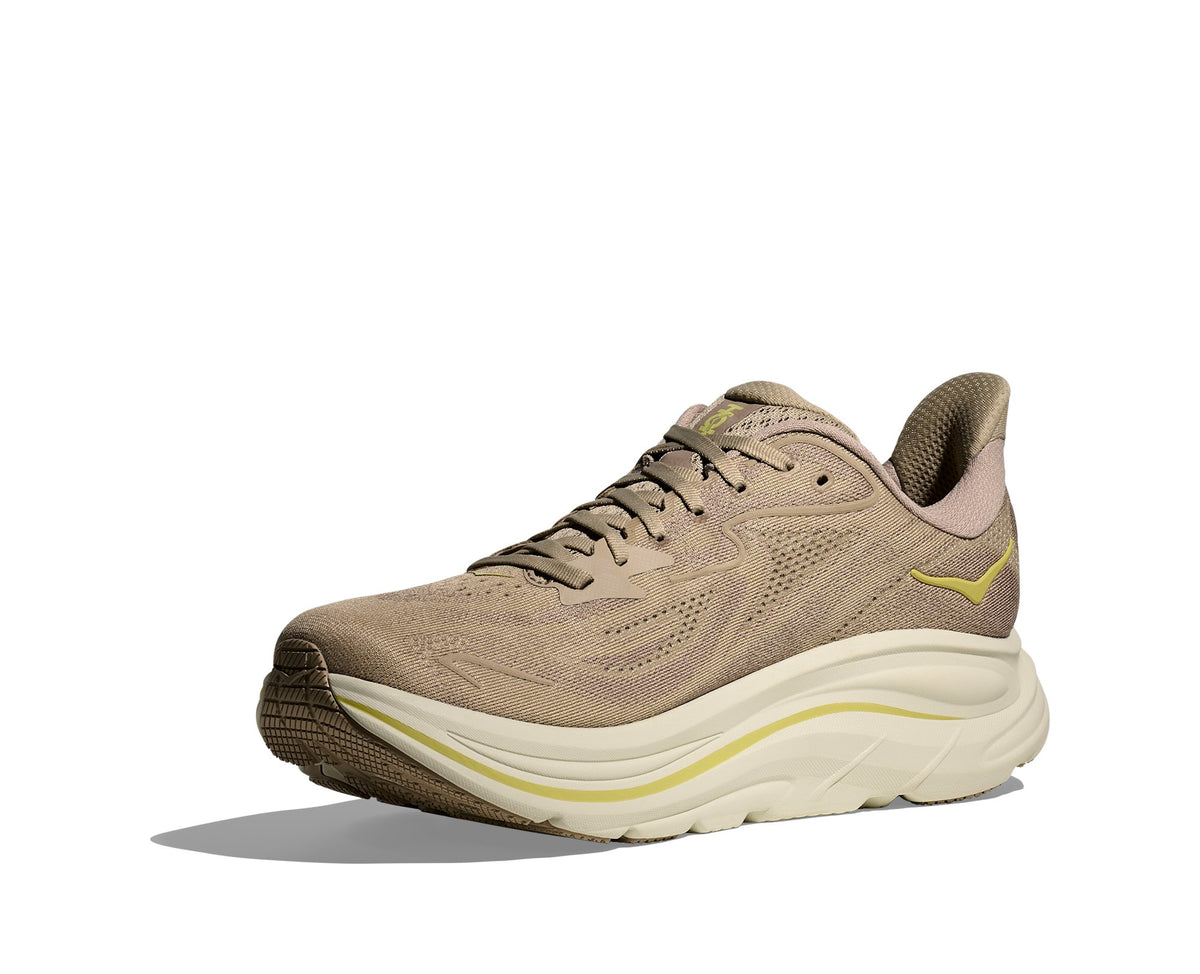 HOKA Clifton 10 (Men's) - Raw Linen / Stone - view 3