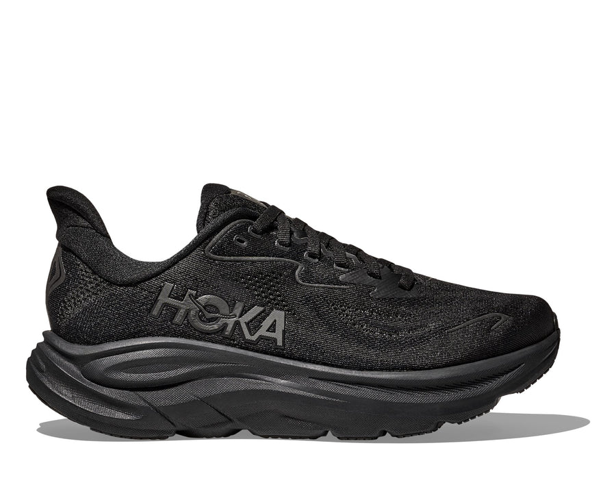 HOKA Clifton 10 (Women's) - Black / Black - view 1