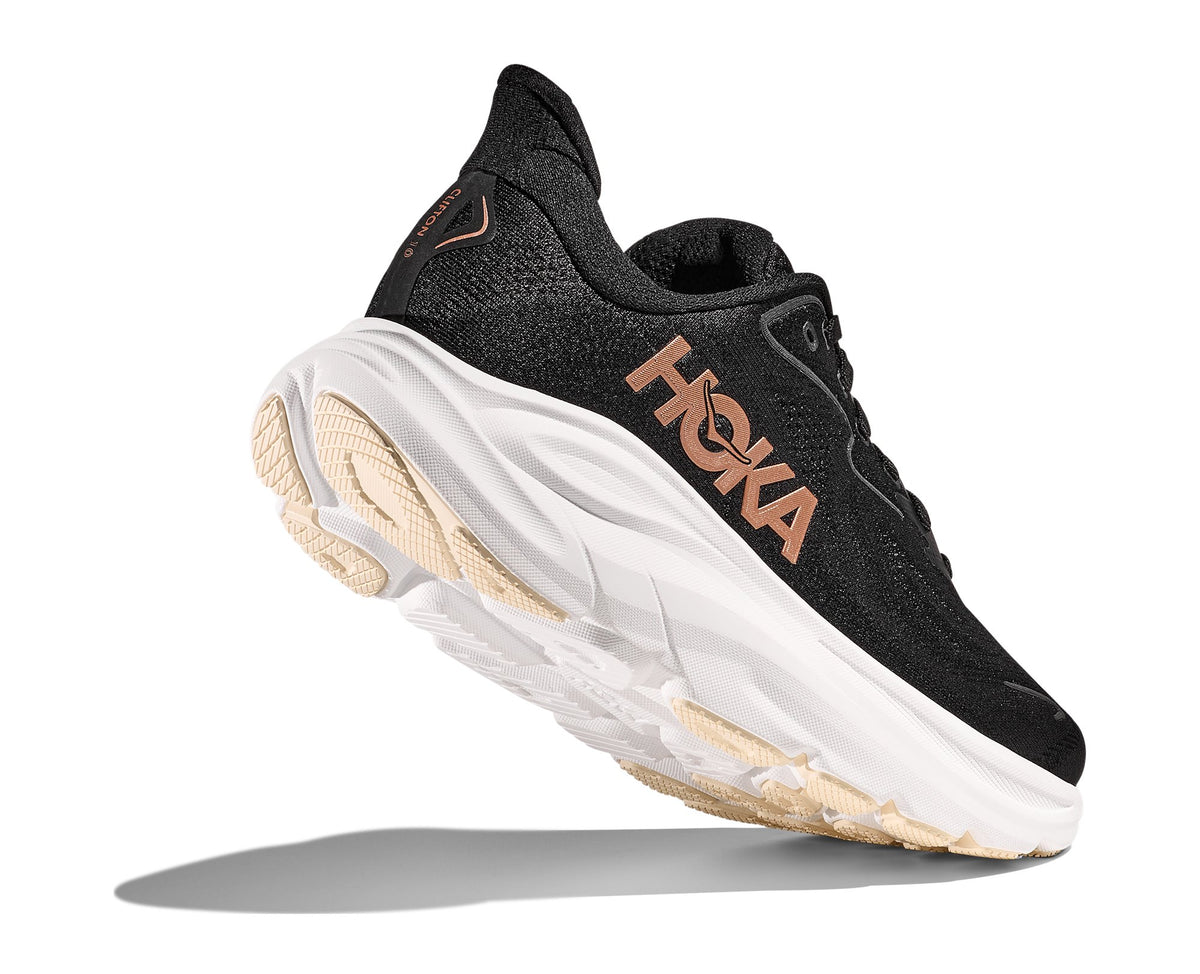 HOKA Clifton 10 (Women's) - Black / Rose Gold - view 4