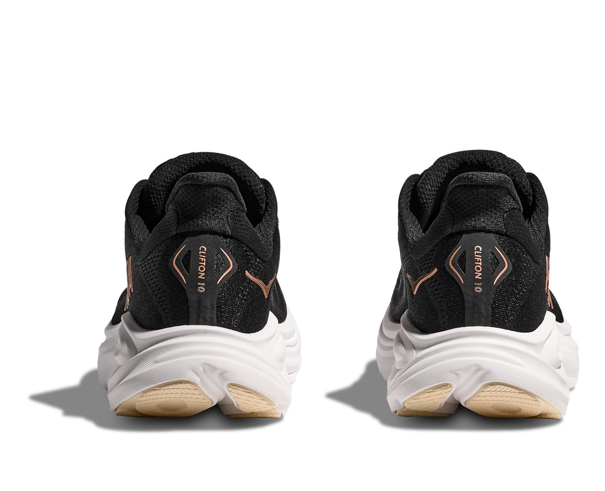 HOKA Clifton 10 (Women's) - Black / Rose Gold - view 5