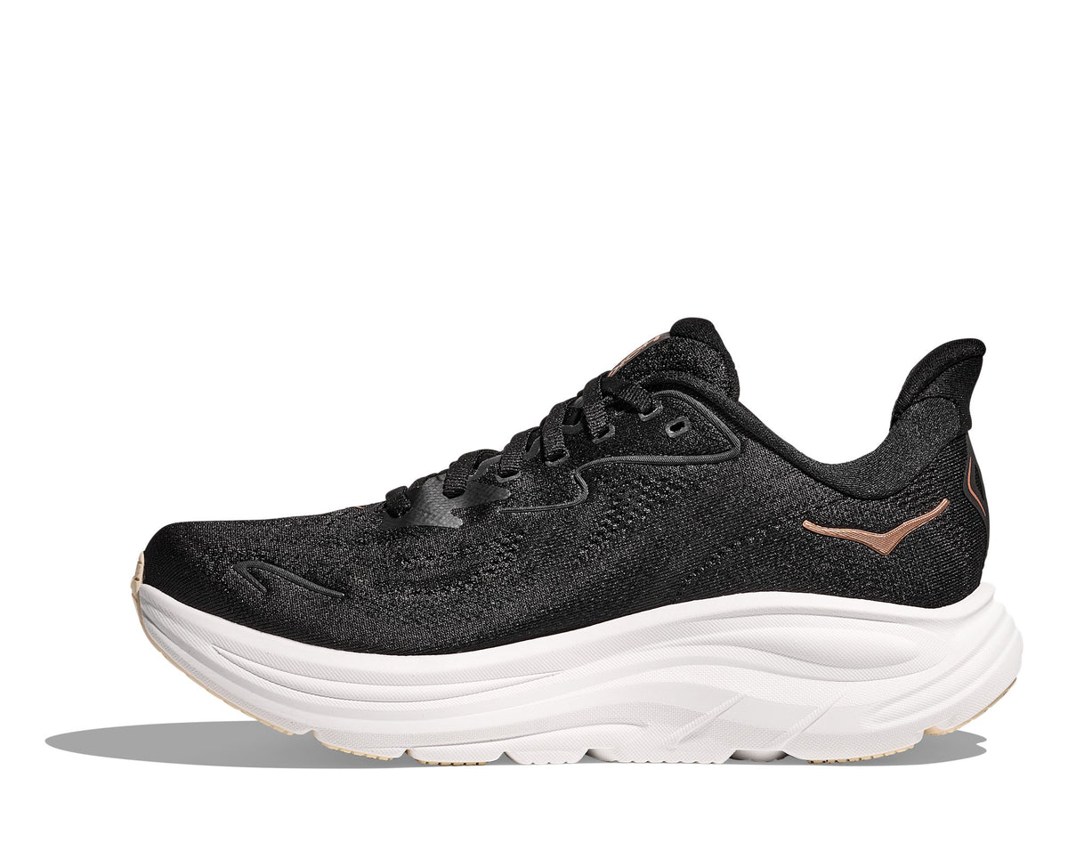 HOKA Clifton 10 (Women's) - Black / Rose Gold - view 8