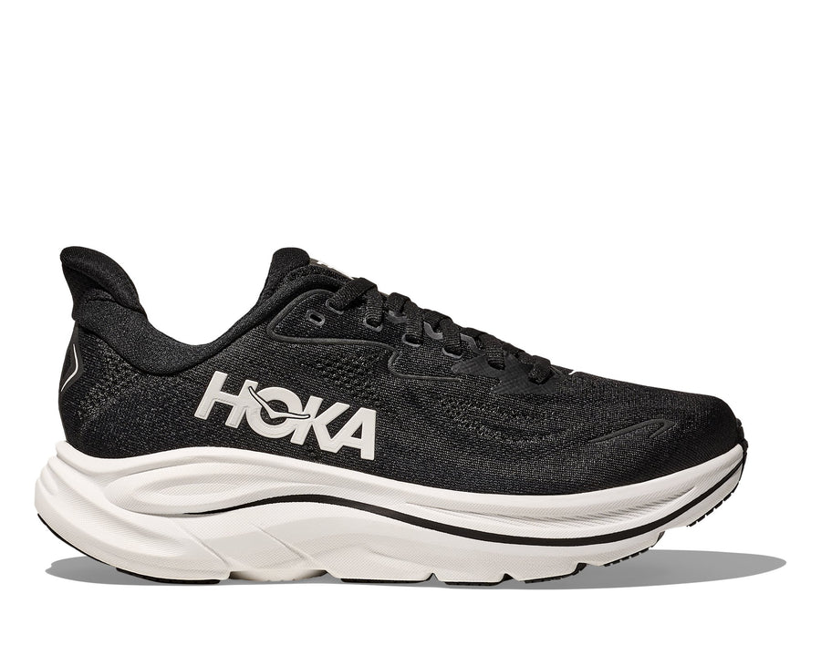 HOKA Clifton 10 (Women's) - Black / White - view 1